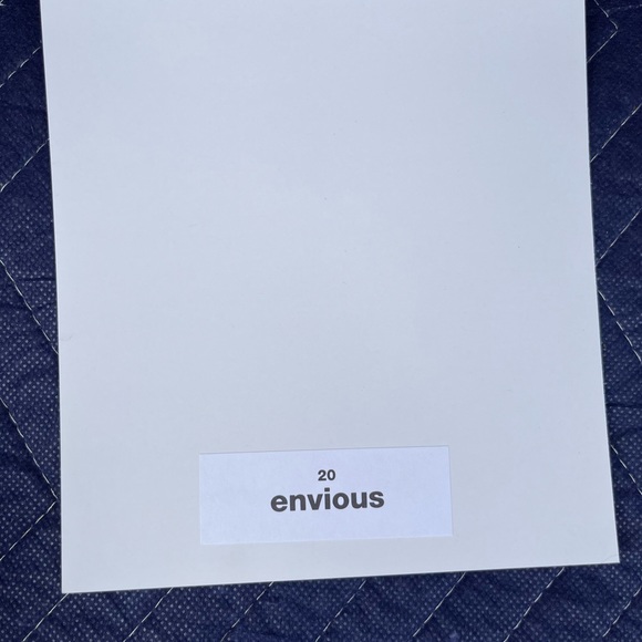 Emotions Vocabulary Flashcards Like New Flash Cards - Picture 5 of 13